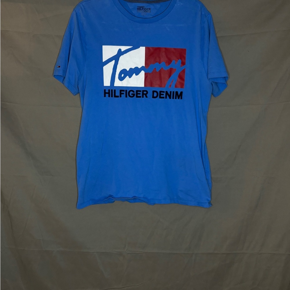 Tommy Hilfiger Denim Blue Men's Shirt